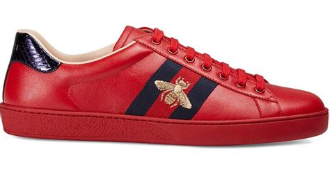 red gucci ace